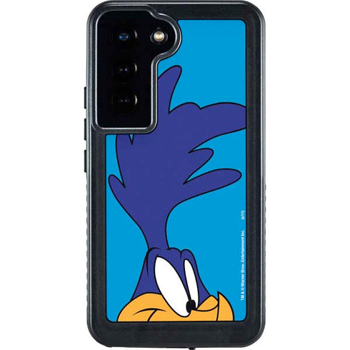 Looney Tunes Road Runner Zoomed In Galaxy S23 Waterproof Case