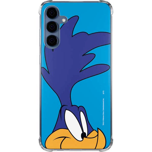 Looney Tunes Road Runner Zoomed In Galaxy S24 Clear Case
