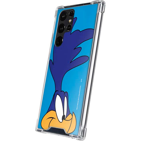 Looney Tunes Road Runner Zoomed In Galaxy S24 Ultra Clear Case