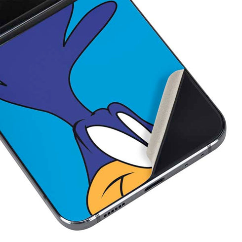 Looney Tunes Road Runner Zoomed In Galaxy Z Flip5 5G Skin