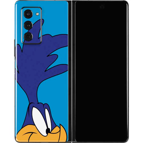 Looney Tunes Road Runner Zoomed In Galaxy Z Fold2 5G Skin