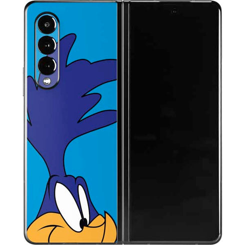 Looney Tunes Road Runner Zoomed In Galaxy Z Fold3 5G Skin