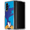 Looney Tunes Road Runner Zoomed In Galaxy Z Fold4 5G Clear Case