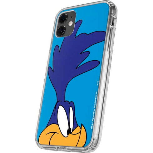 Looney Tunes Road Runner Zoomed In iPhone 11 Clear Case