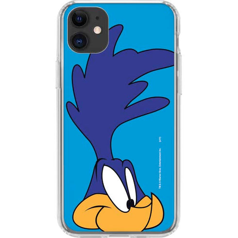Looney Tunes Road Runner Zoomed In iPhone 11 Clear Case