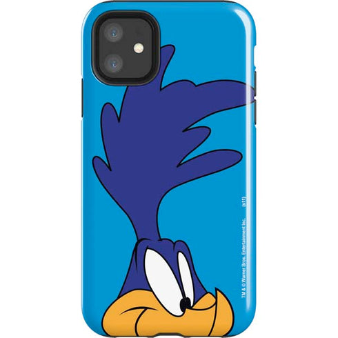 Looney Tunes Road Runner Zoomed In iPhone 11 Impact Case