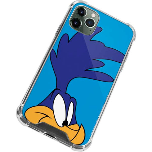 Looney Tunes Road Runner Zoomed In iPhone 11 Pro Max Clear Case