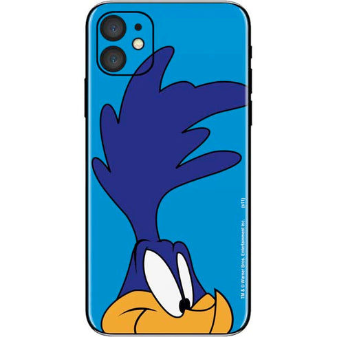 Looney Tunes Road Runner Zoomed In iPhone 11 Skin