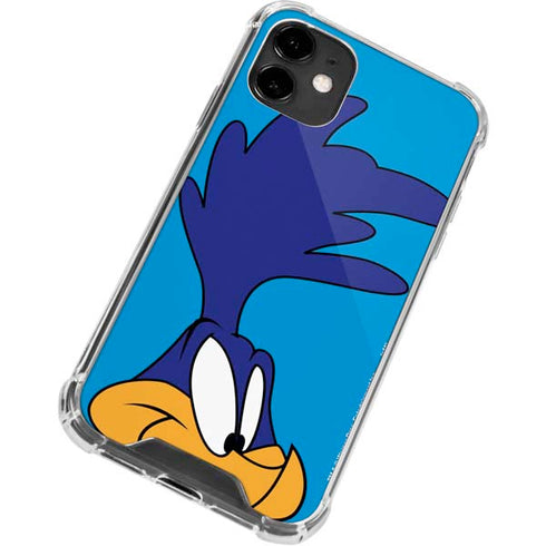 Looney Tunes Road Runner Zoomed In iPhone 12 Clear Case