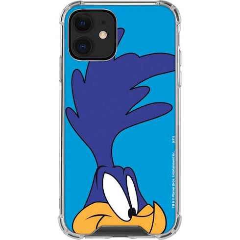 Looney Tunes Road Runner Zoomed In iPhone 12 Mini Clear Case