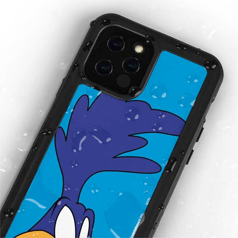 Looney Tunes Road Runner Zoomed In iPhone 12 Pro Max Waterproof Case