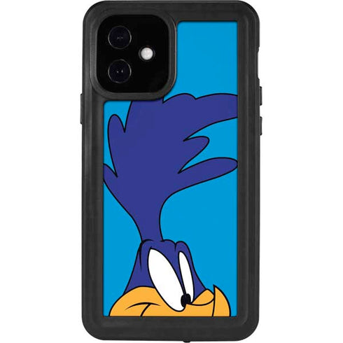 Looney Tunes Road Runner Zoomed In iPhone 12 Waterproof Case