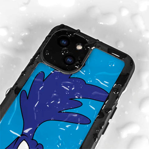 Looney Tunes Road Runner Zoomed In iPhone 13 Mini Waterproof Case