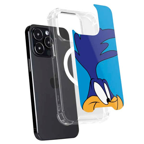 Looney Tunes Road Runner Zoomed In iPhone 13 Pro Max MagSafe Case