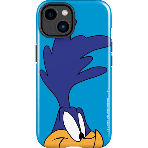 Looney Tunes Road Runner Zoomed In iPhone 14 Plus Impact Case
