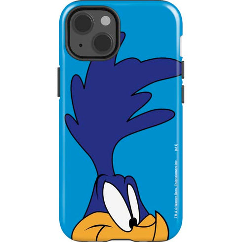 Looney Tunes Road Runner Zoomed In iPhone 15 Impact Case