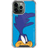 Looney Tunes Road Runner Zoomed In iPhone 14 Pro Max Clear Case