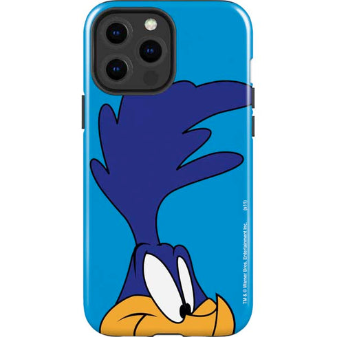 Looney Tunes Road Runner Zoomed In iPhone 14 Pro Max Impact Case