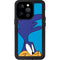 Looney Tunes Road Runner Zoomed In iPhone 14 Pro Waterproof Case