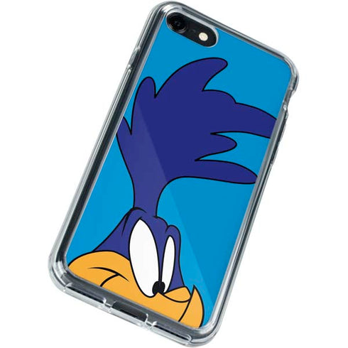 Looney Tunes Road Runner Zoomed In iPhone SE (2nd & 3rd Gen) Clear Case