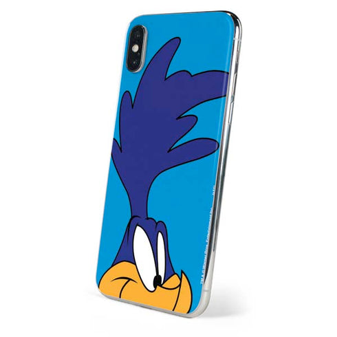 Looney Tunes Road Runner Zoomed In iPhone XS Skin