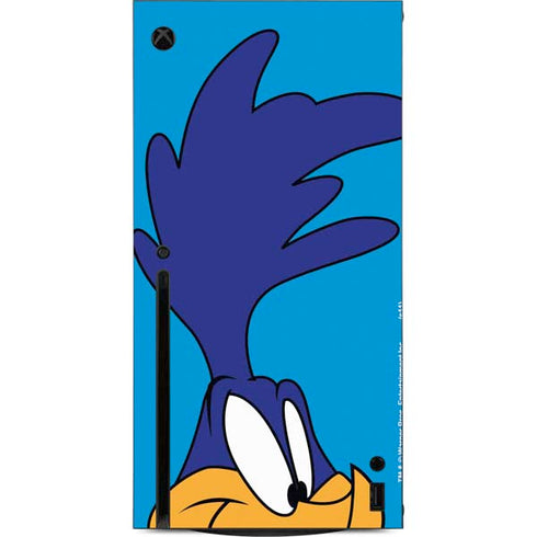 Looney Tunes Road Runner Zoomed In Xbox Series X Console Skin