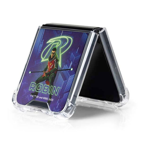 DC Comics Gotham Knights Robin Galaxy Z Flip5 5G Clear Case