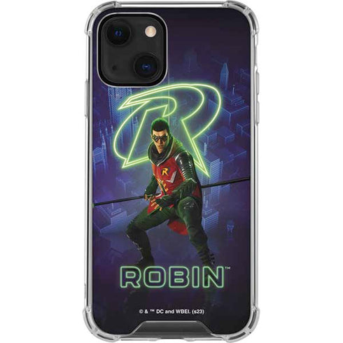 DC Comics Gotham Knights Robin iPhone 14 Plus Clear Case