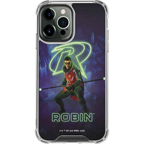 DC Comics Gotham Knights Robin iPhone 14 Pro Max Clear Case
