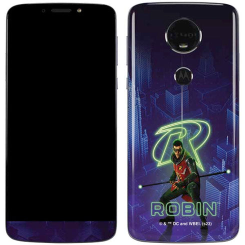 DC Comics Gotham Knights Robin Moto E5 Plus Skin