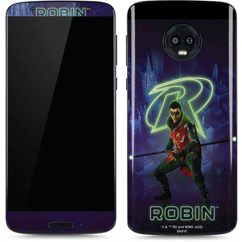 DC Comics Gotham Knights Robin Moto G6 Skin