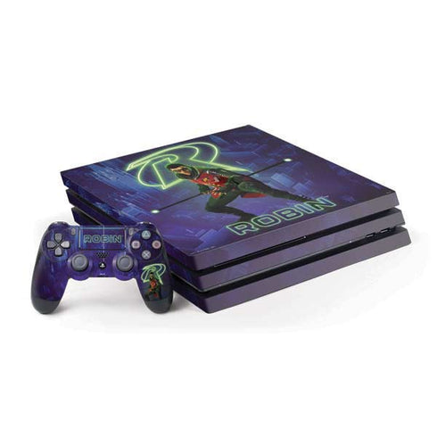 DC Comics Gotham Knights Robin PS4 Pro Bundle Skin