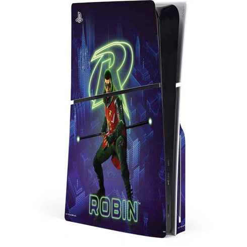 DC Comics Gotham Knights Robin PS5 Slim Disk Console Skin