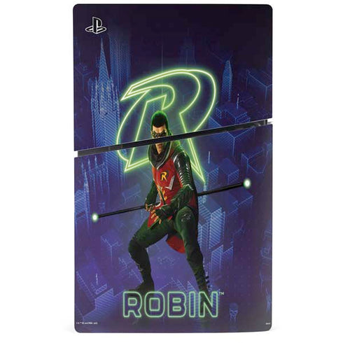 DC Comics Gotham Knights Robin PS5 Slim Disk Console Skin