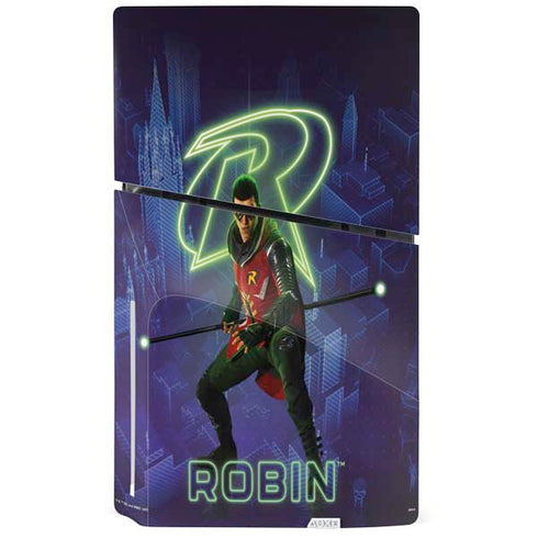DC Comics Gotham Knights Robin PS5 Slim Disk Console Skin
