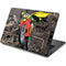 DC Comics Robin Vintage Action pose pattern Dell Chromebook Skin