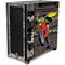 DC Comics Robin Vintage Action pose pattern Corsair 4000D Tempered Glass Mid-Tower ATX Case Skin