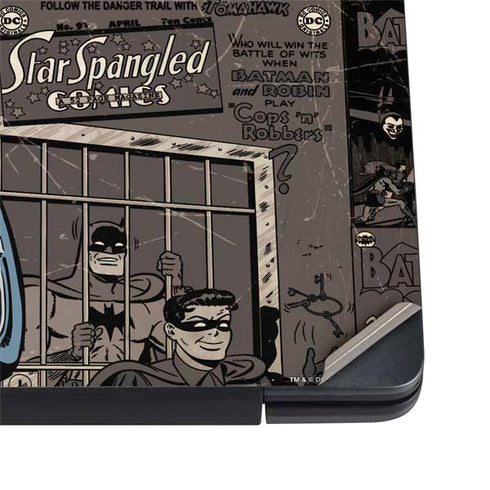 DC Comics Robin Vintage Action pose pattern Dell Vostro Skin