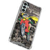 DC Comics Robin Vintage Action pose pattern Galaxy A13 5G Clear Case