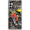 DC Comics Robin Vintage Action pose pattern Galaxy A14 5G Clear Case