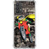 DC Comics Robin Vintage Action pose pattern Galaxy A32 5G Clear Case