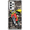 DC Comics Robin Vintage Action pose pattern Galaxy A53 5G Clear Case