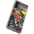 DC Comics Robin Vintage Action pose pattern Galaxy A54 5G Clear Case