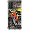 DC Comics Robin Vintage Action pose pattern Galaxy A72 5G Clear Case