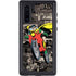 DC Comics Robin Vintage Action pose pattern Galaxy Note 10 Waterproof Case