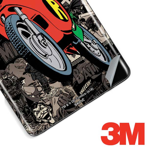 DC Comics Robin Vintage Action pose pattern Galaxy Note 8 Skin