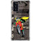 DC Comics Robin Vintage Action pose pattern Galaxy Note20 5G Clear Case