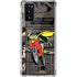 DC Comics Robin Vintage Action pose pattern Galaxy Note20 5G Clear Case