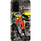 DC Comics Robin Vintage Action pose pattern Galaxy Note20 5G Pro Case