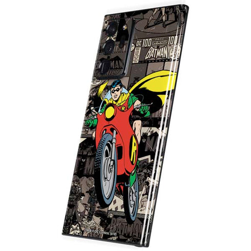 DC Comics Robin Vintage Action pose pattern Galaxy Note20 Ultra 5G Skin